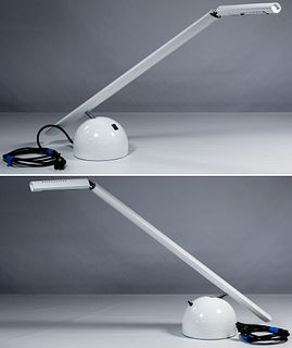 Pollux Skipper Italian Articulated White Desk Lamps