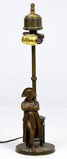 Julius Paul Schmidt-Felling (German, 1830-1920) Bronze Table Lamp