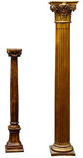 Architectural Column and Pedestal