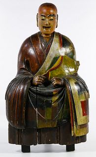Asian Style Sitting Buddha