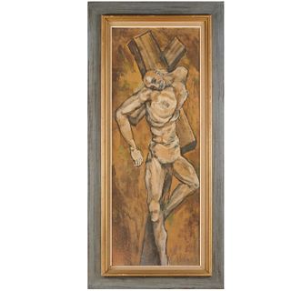 Glenn Smith, crucifixion painting
