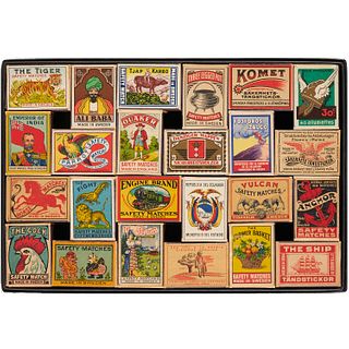 Vintage matchbox collection