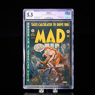 E.C. Comics, Mad Magazine No. 5, CGC Graded 5.5