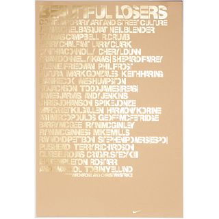 Beautiful Losers, exhibition poster