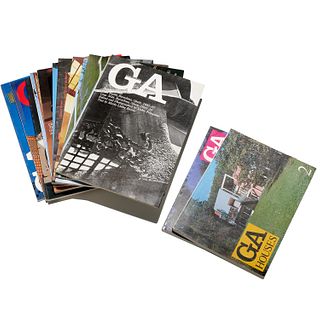 (11) Global Architecture Magazines + (2) GA Houses
