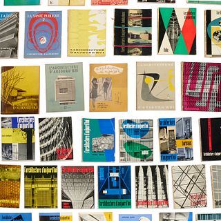 (53) l'Architecture d'Aujourd'hui Magazine 1937-61