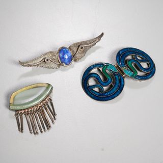 Art Nouveau and Egyptian Revival jewelry