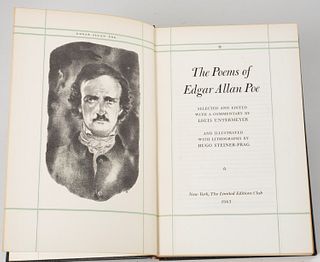 BOOKS: Limited Eds Club, Poems of Edgar Allan Poe