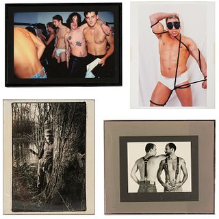 (4) Homoerotic photos, incl. Jim Wigler