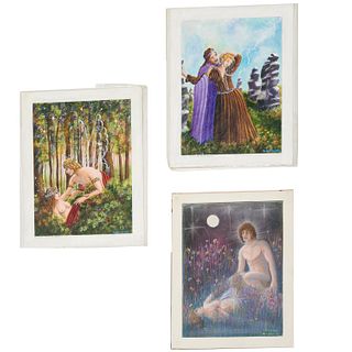 Leilah Wendell, (3) Erotic fantasy paintings