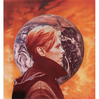 David Bowie, "Man Who Fell To Earth" original art