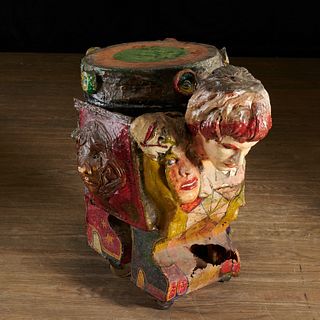 John Ziegenhagen, erotic fantasy sculpture/stool
