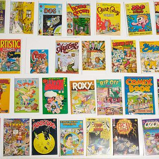 (39) Underground & Adult comics incl. R. Crumb