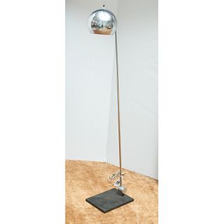 Robert Sonneman chrome ball floor lamp