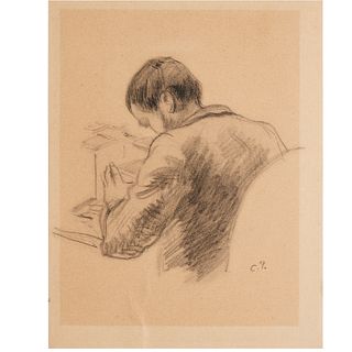 Camille Pissarro (attrib.), drawing