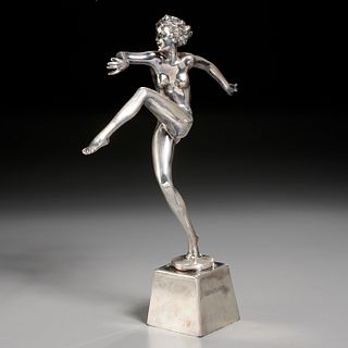 Art Deco nude female dancer
