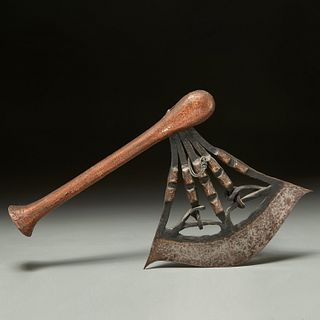 Songye People, ceremonial axe
