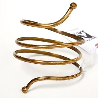 Style of Alexander Calder, coiled bracelet