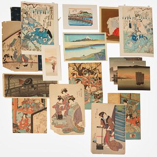 Japanese woodblock print collection