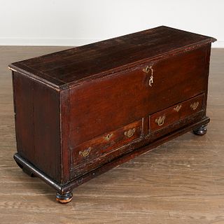 Early American blanket chest