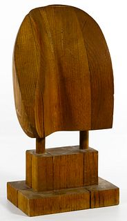 Bunni Sovetski (American, b.1909) Wood Sculpture