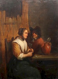 ATTRIBUTED TO TENIERS THE YOUNGER (1610-1690): THE TASTERS