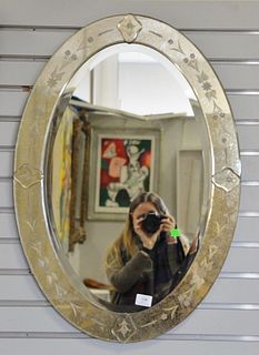 Uttermost Venetian style mirror, 32" x 22".