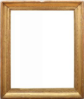 GERMAN NEOCLASSICAL GILTWOOD PICTURE FRAME