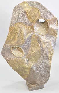 Silas Seandel, (b. 1937), large free form sculpture, signed "Silas 67", 45" h. (