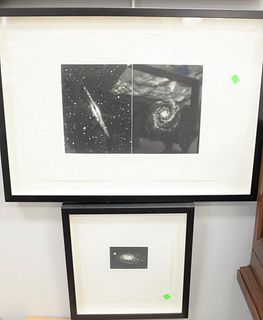 Katherine Leighnor (American, b. 1958), three galaxy prints, 20th C., including: "M.81", 1993, ed. 13/18, sheet size: 29" h. x 22" w.; "NGC 891", ed. 