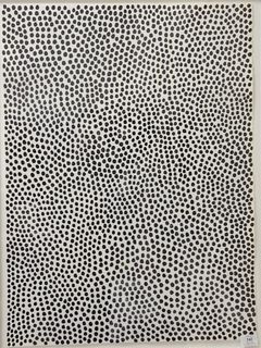 Jack Reilly (b. 1950), ink on paper, untitled, signed "R.1." lower right, 30" x 22".