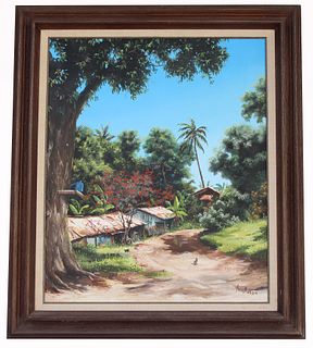 James Rack, 20th C. Hawaii Painting
