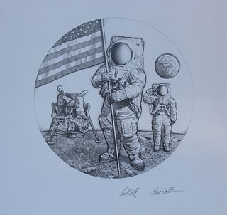 Paul & Chris Calle "First Man on the Moon"