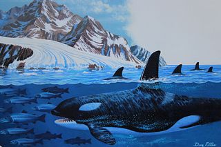 Dean Ellis (1920 - 2009) "Killer Whale"