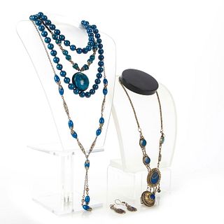 HAND CRAFTED MIDDLE EASTERN LAPIS JEWELRY