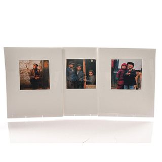 THREE PHOTOGRAPHS, PEOPLE OF UYGHURSTAN AND KURDISTAN