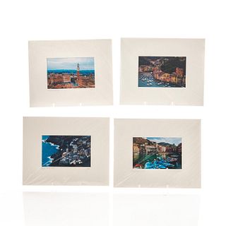 FOUR PHOTOGRAPHS, SCENES IN ITALY BY JOHN GALBO