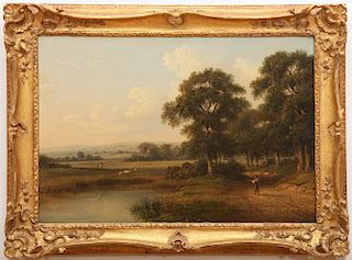 JAMES F. WILLIAMS (1785-1846): A VIEW IN PERTHSHIRE