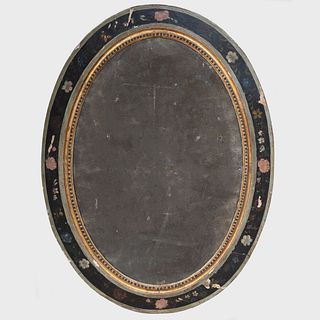 Victorian Painted Mirror