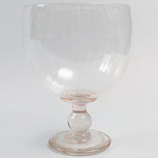 English Glass Trifle Bowl