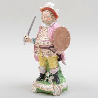 Derby Porcelain Figure of Falstaff