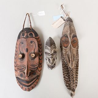 Three Ethnographic Masks