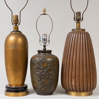 Three Modern Lamps