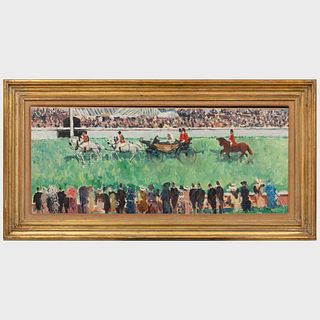 Paul Maze (1887-1979): At the Races