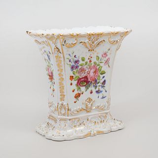 Paris Porcelain Rectangular Spill Vase