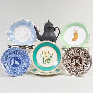 Group of English and Continental Ceramics