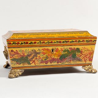 Continental Lacquer Table Casket