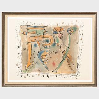 After Joan MirÃ³ (1893-1983): Untitled