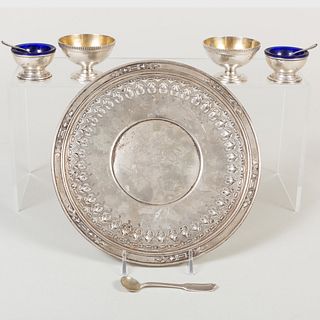 Group of American Silver Condiment Articles 