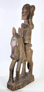 Large African Carved Warrior, Dogon People of Mali